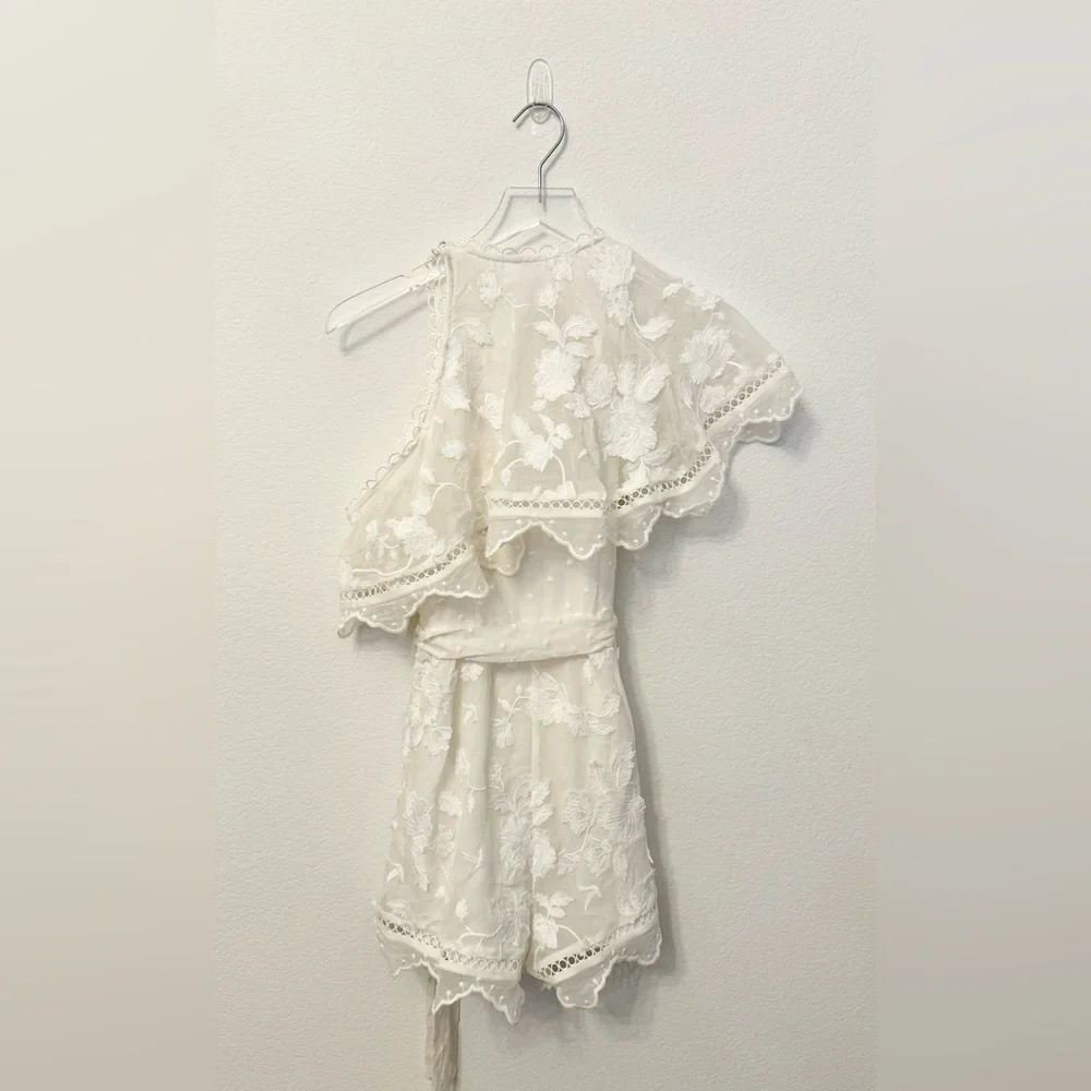NWT Zimmermann Mercer Floating Bird Playsuit 0 - Picture 4 of 4